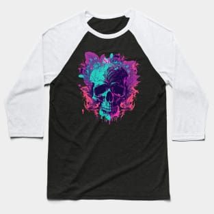 skull 1 Baseball T-Shirt